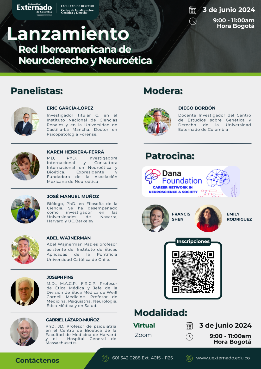 Lanzamiento de Red Iberoamericana de Neuroderecho y Neuroética