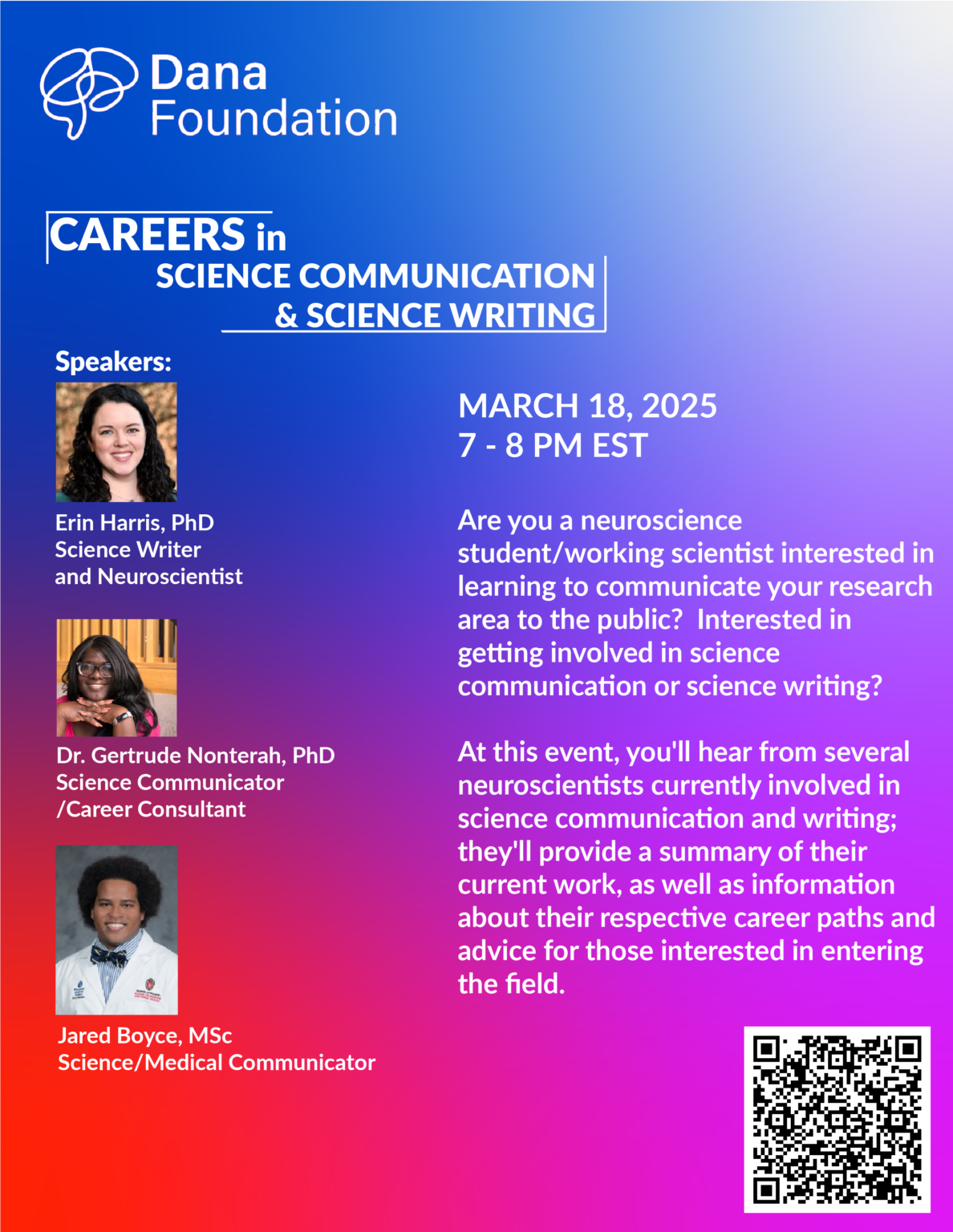 Careers in Science Communication & Science Writing