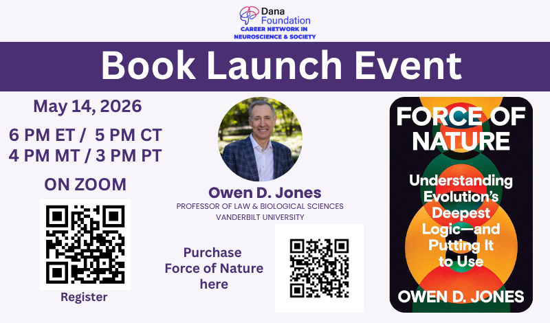 Book Launch Event. Owen D Jones. Forces of Nature. May 14, 2026